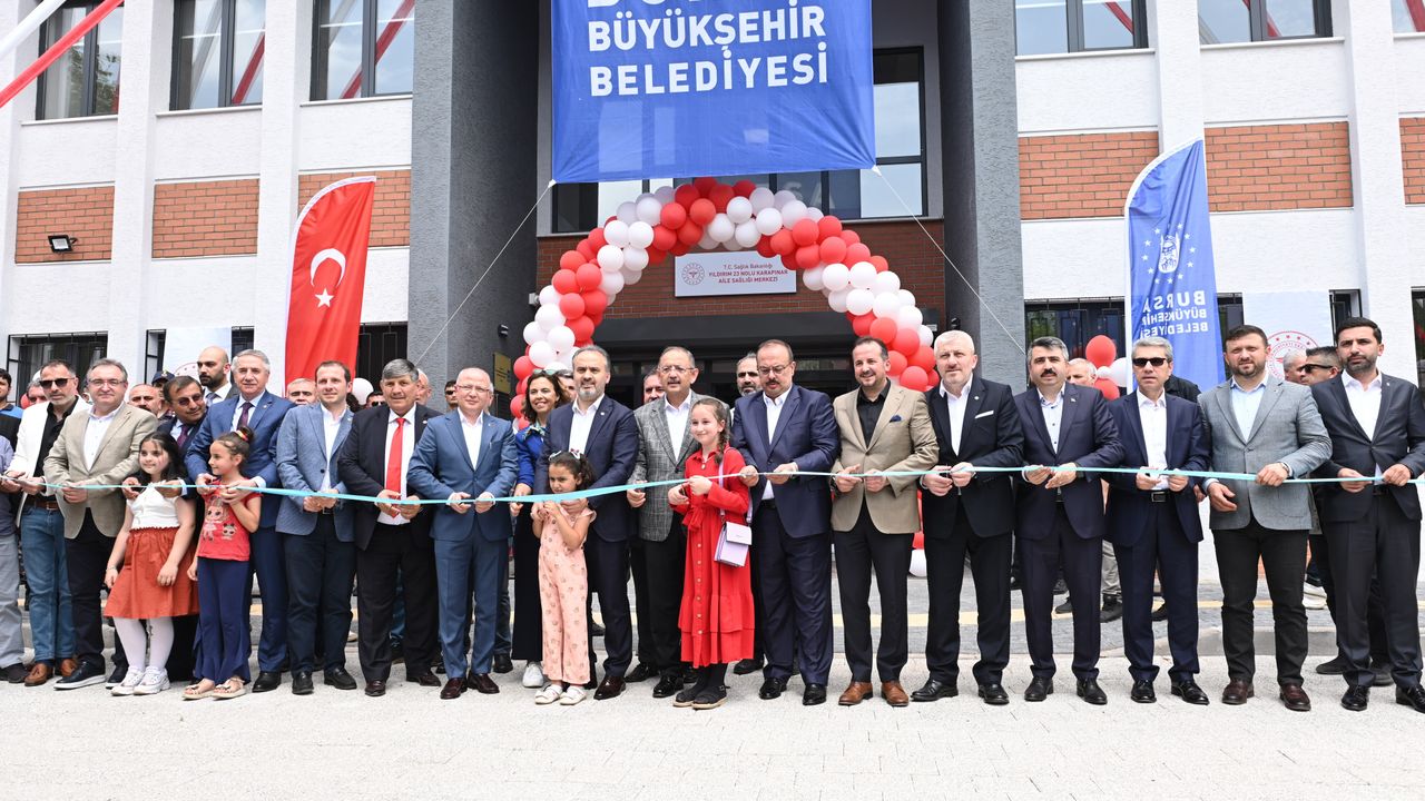 Bursa'da Karapınar’a modern aile sağlığı merkezi