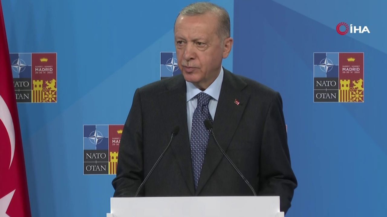 Erdoğan: 'İsveç 73 teröristin Türkiye'ye teslim edilmesi için söz verdi'