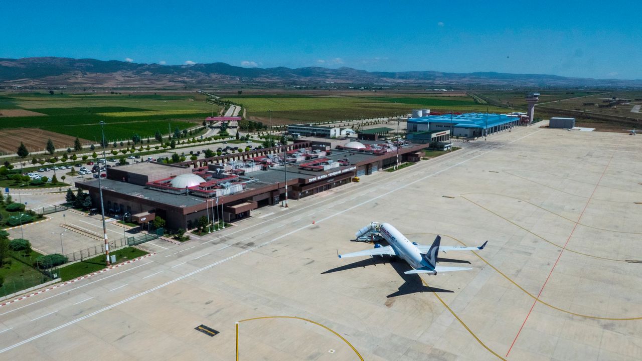 Bursa Yenişehir Havalimanı, Temmuz ayında 15 bin yolcuya hizmet verdi