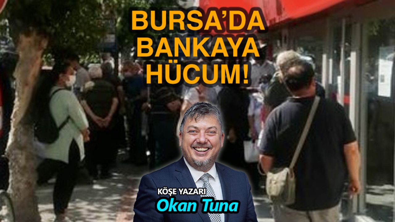 Bursa’da bankaya hücum!