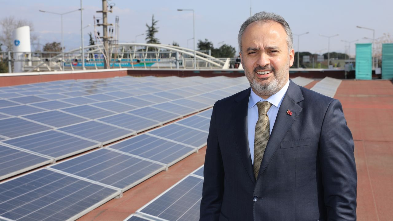 Başkan Aktaş : “Enerjimizi doğadan alıp, Bursa için harcıyoruz”