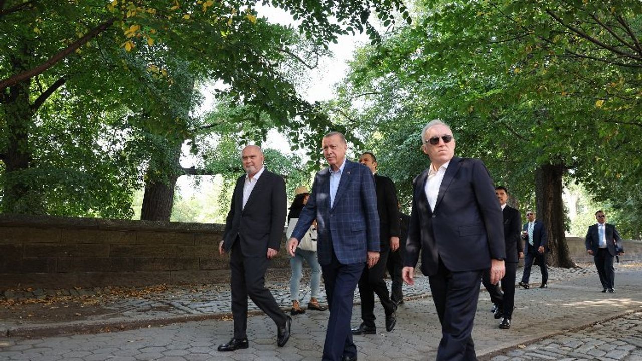Erdoğan'dan Central Park'ta sigara uyarısı: Bıraksın sigarayı