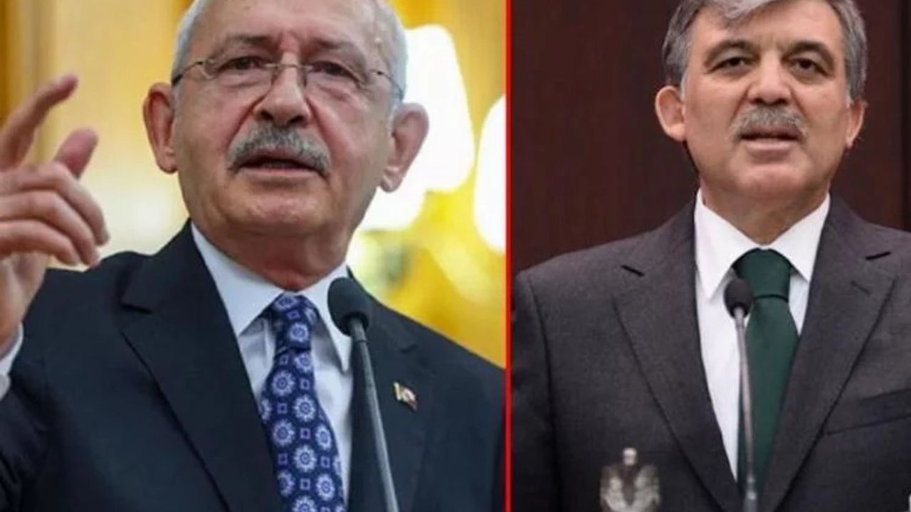 Kılıçdaroğlu, Abdullah Gül'ün tekrar adaylığı hakkında ilk kez konuştu
