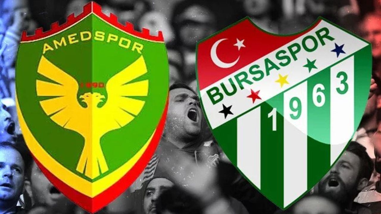 Bursaspor’un Amedspor maçının kanalı belli oldu!