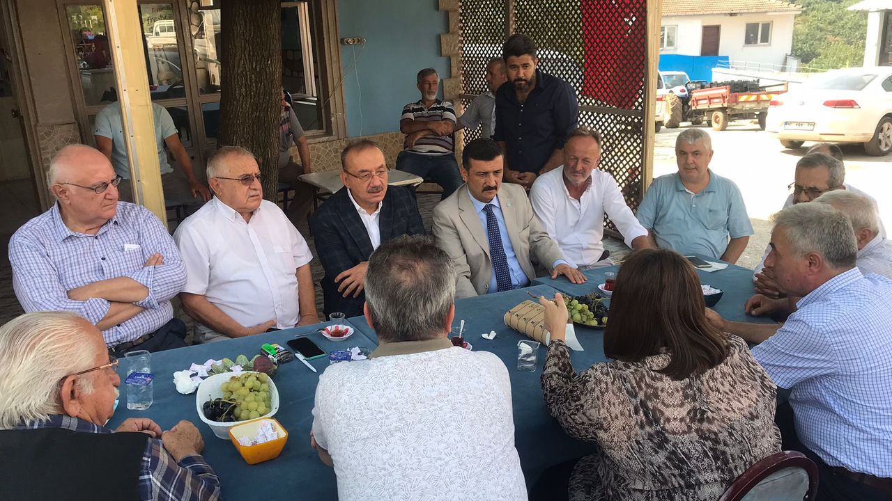 İYİ Parti Bursa'da afet bölgesinde inceleme