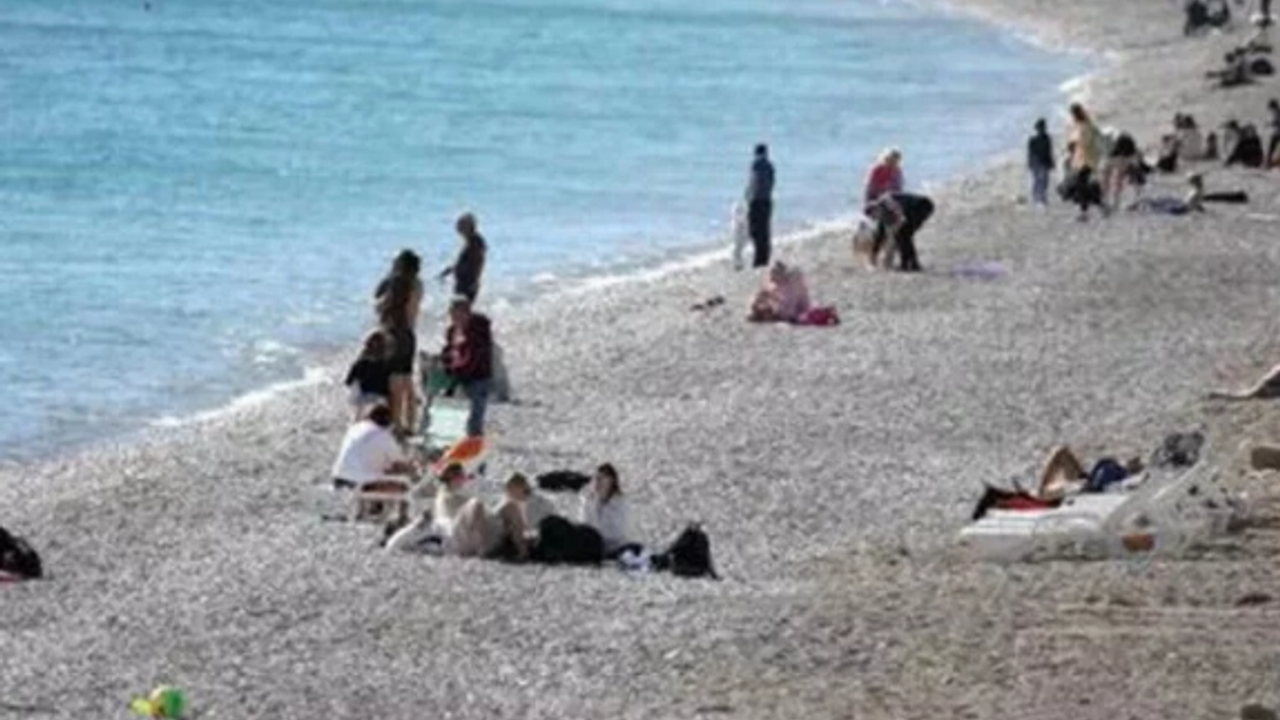 Antalya'da sıcaklık rekoru