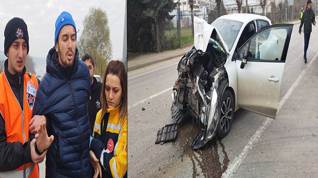 Futbolcular Bursa'da ölümden döndü!