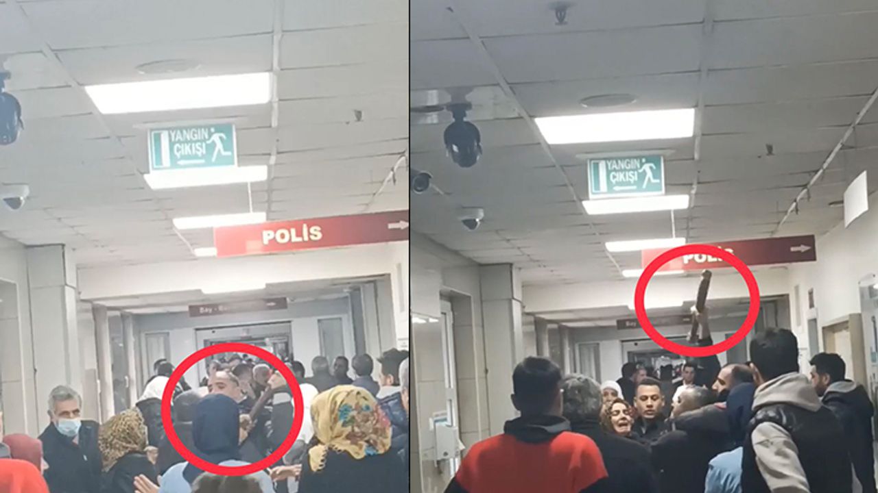 Bursa'da kızları balkondan düştü, aileler hastanede birbirine girdi
