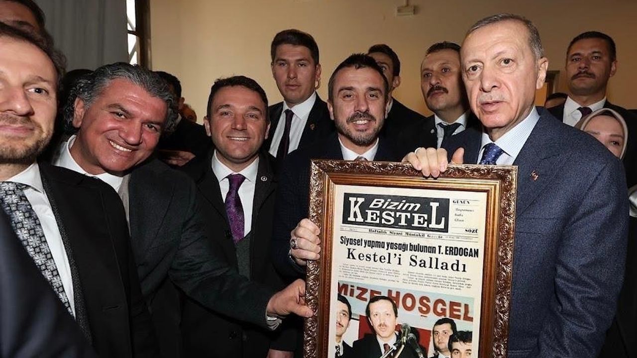 Kestel Belediye Başkanı Tanır'dan Cumhurbaşkanı Erdoğan'a anlamlı hediye