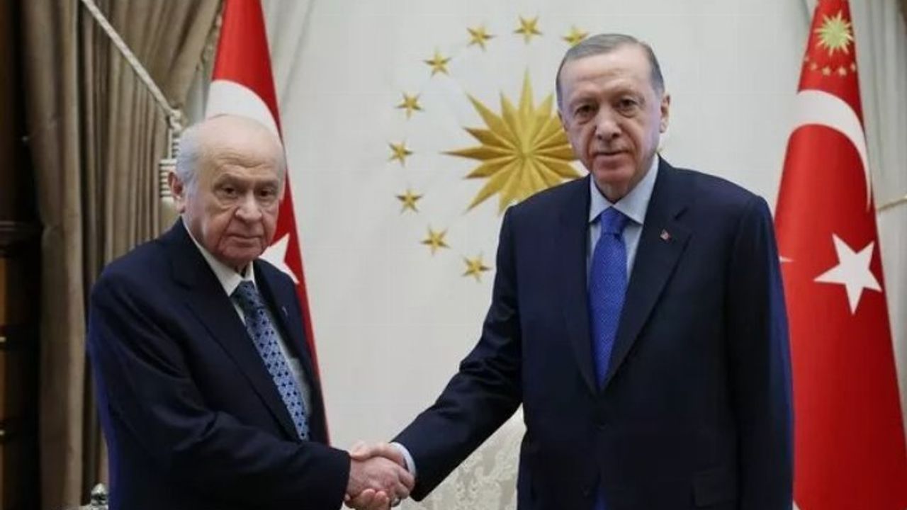 Cumhurbaşkanı Erdoğan ile Bahçeli görüşmesi başladı