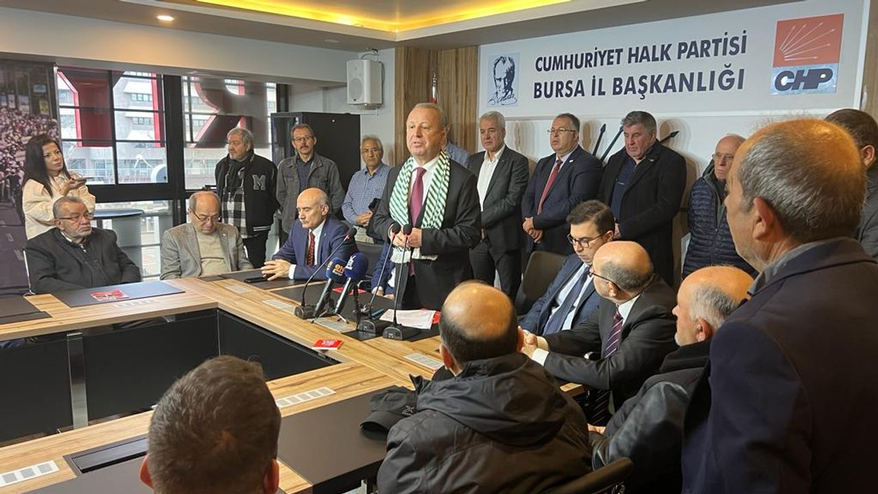 CHP Bursa'dan Cevat Asa aday adaylığını açıkladı