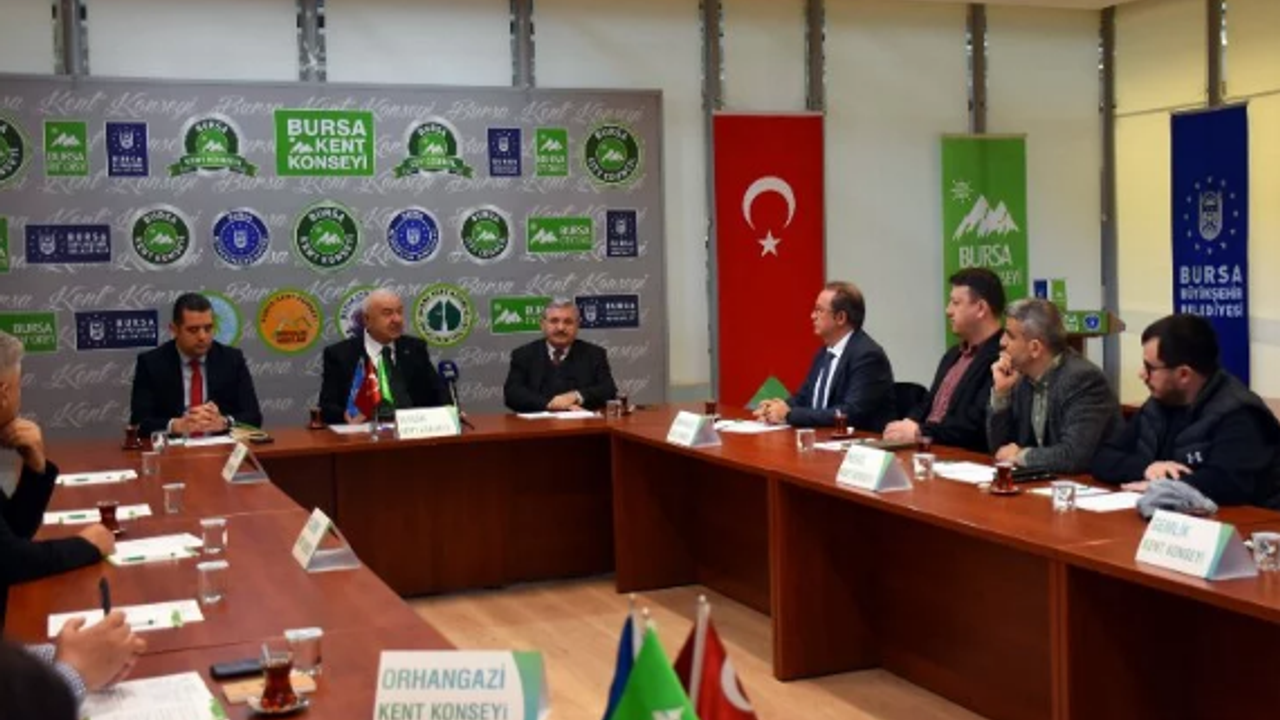 Bursa'da Kent konseyleri ‘Deprem’ gündemi ile toplandı