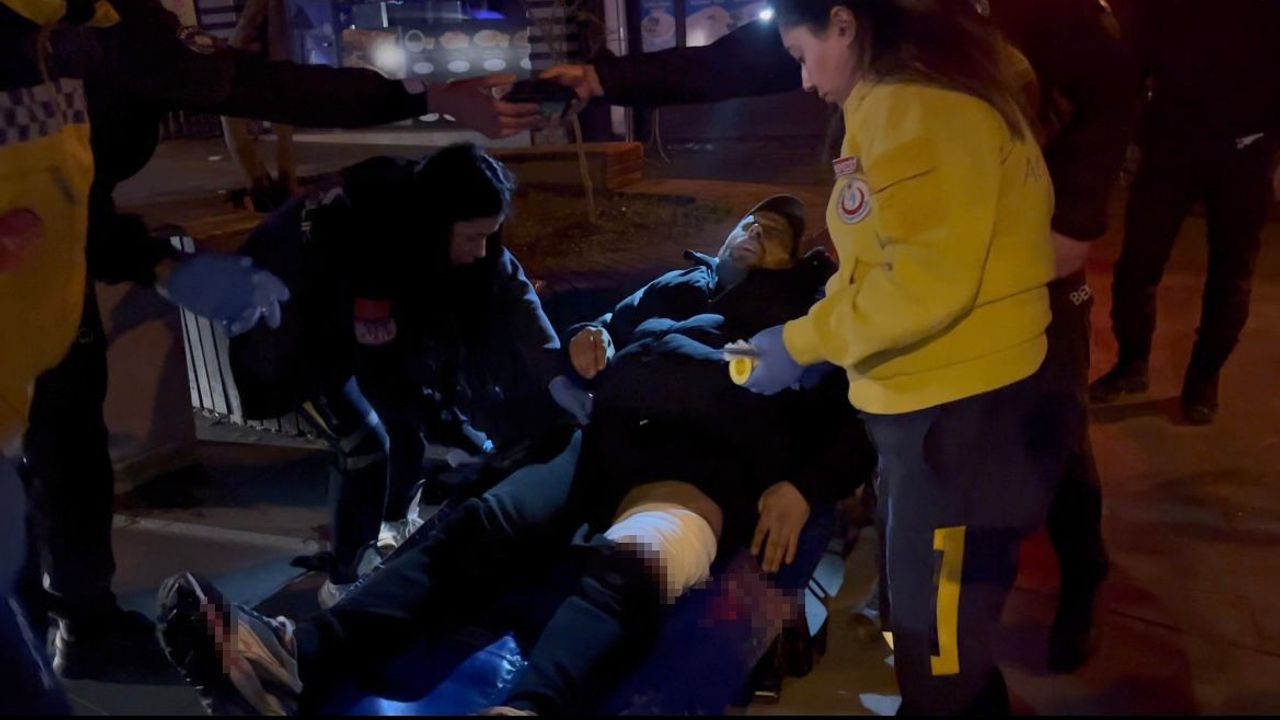 Bursa'da bıçakla yaralanan şahsı devriye atan gece bekçileri buldu
