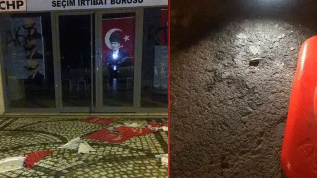 CHP Ataşehir Seçim Bürosu önünde saldırı! İstanbul Valiliği: 6 şüpheli tespit edildi