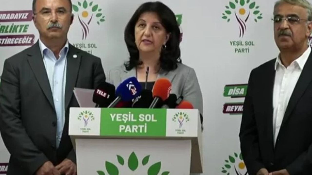 HDP ve Yeşil Sol Parti'den ikinci tur kararını açıkladı
