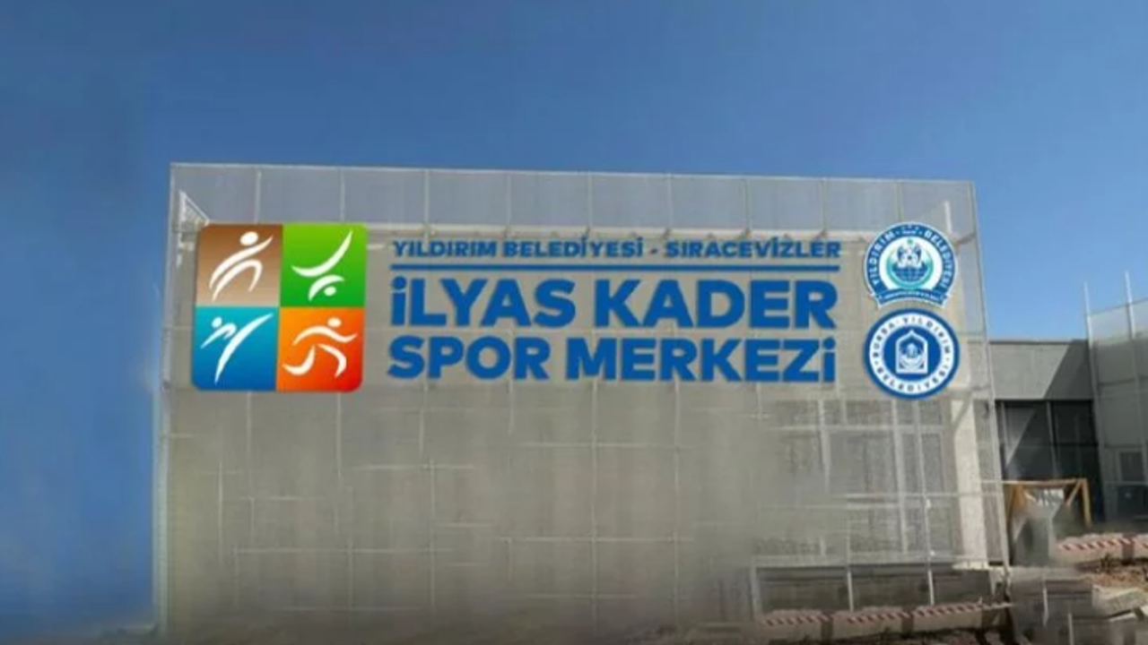 Bursa'da Sıracevizler İlyas Kader Spor Merkezi açılışa hazır