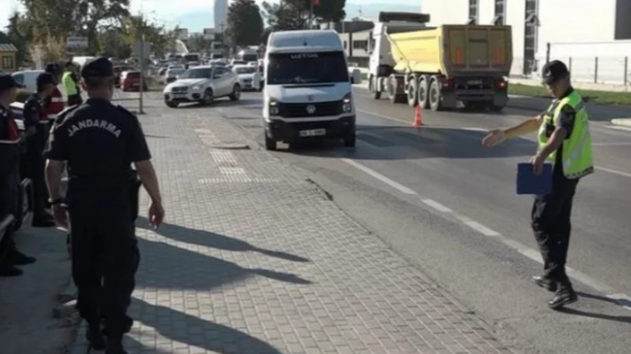Bursa'da jandarmadan huzur ve güven uygulaması