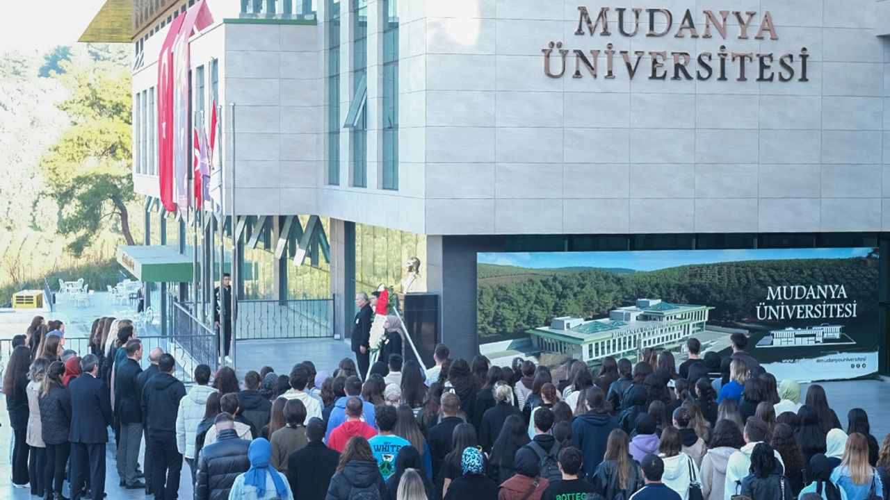 Atatürk Mudanya Üniversitesinde anıldı