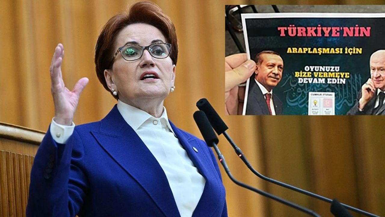 Akşener'den broşür dağıtan 3 İYİ Partili'nin gözaltına alınmasına tepki