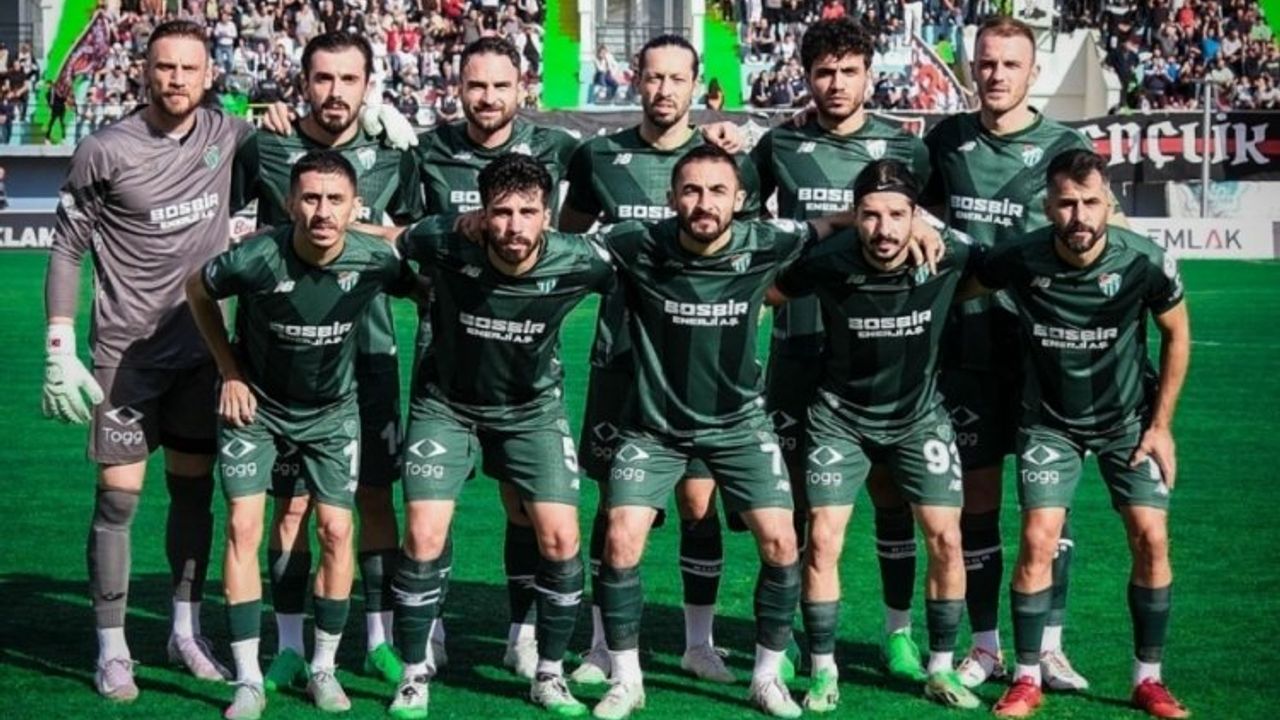 Bursaspor'da hedef 3 puan!