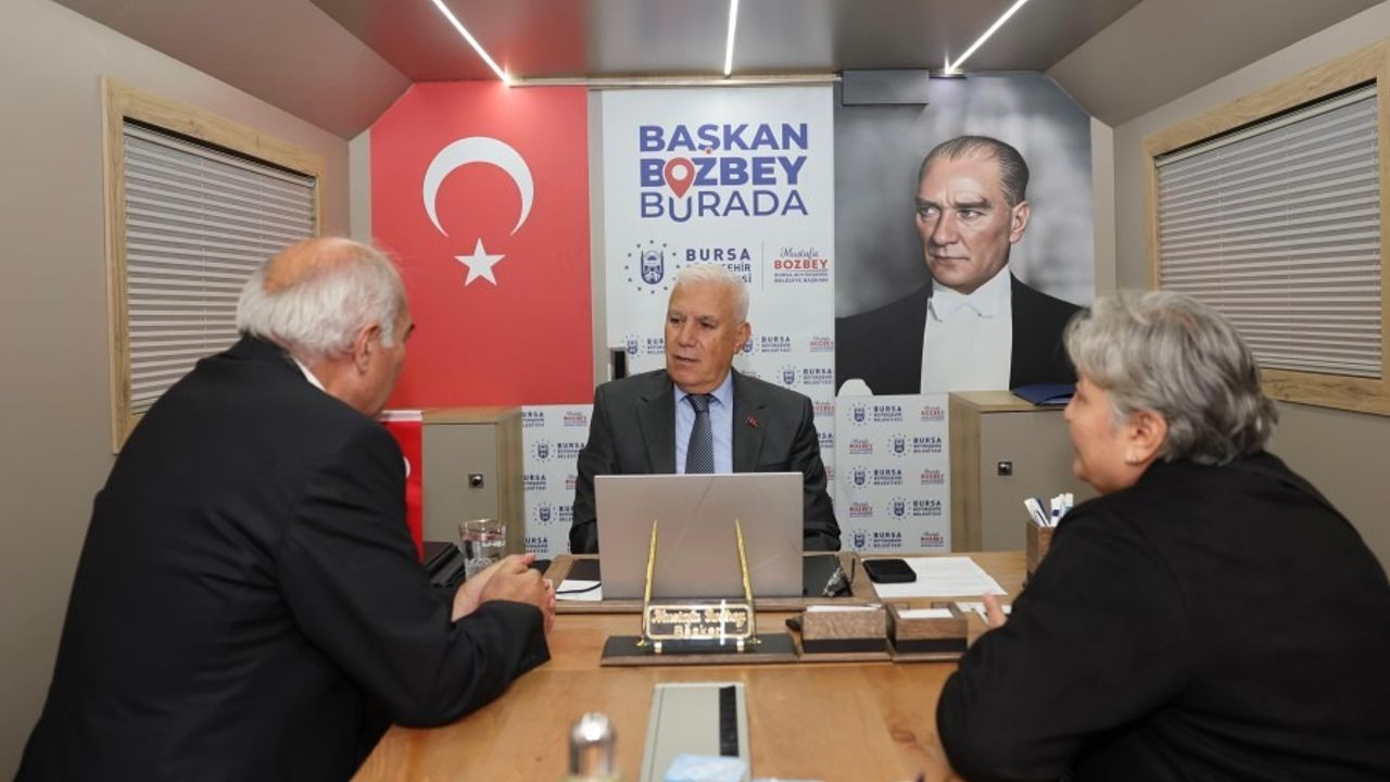 Bozbey: Bursa'ya hizmet etmek bizim için onurdur