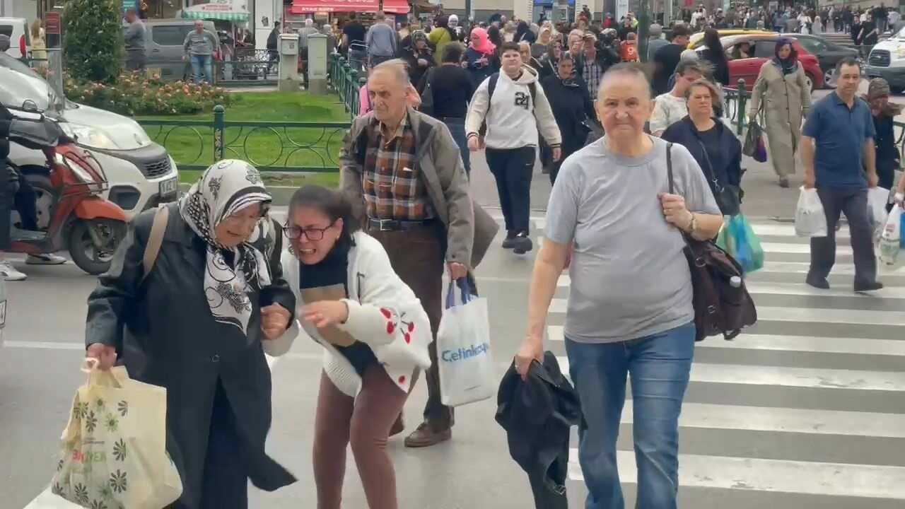 Bursalılar ayakta durmakta zorlandı