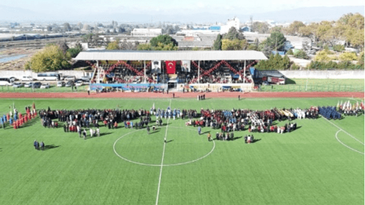 Yenişehir Stadyumu'nda bayram coşkusu