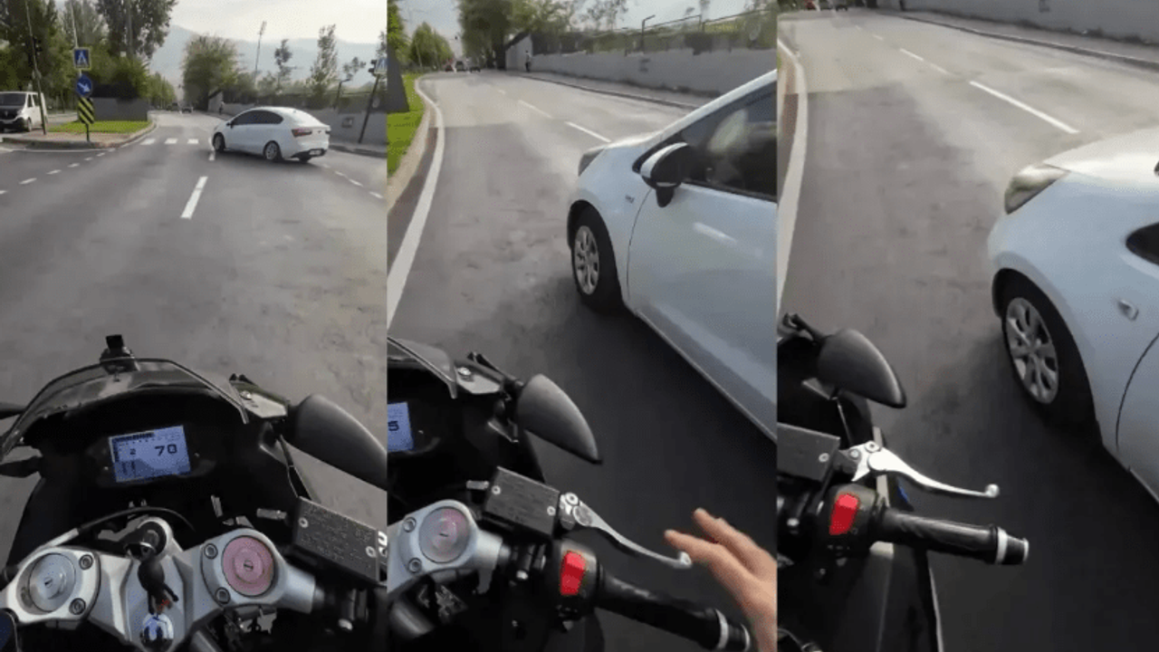 Bursa'da trafikte öfke patlaması!