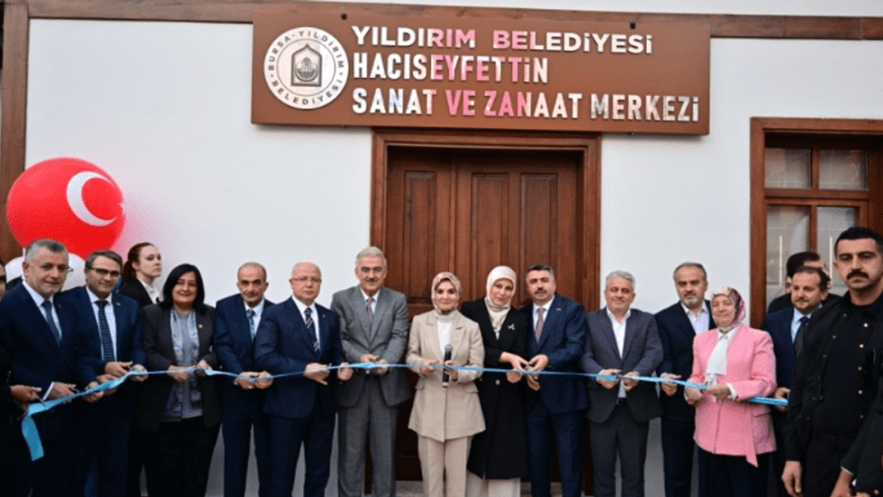 Yıldırım’a Sanat ve Zanaat Merkezi