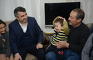 Bursa'da Başkan Yılmaz depremzedelerle iftar sofrasında buluştu