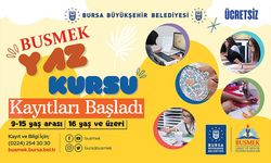 BUSMEK’te ücretsiz yaz kursları başlıyor