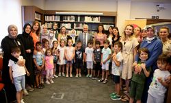 Bursa Nilüfer'de amaç çocuklara kitabı sevdirmek