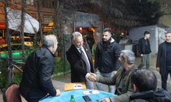 Bayram Kazancı Panayır mahallesinde ziyaretlerde bulundu