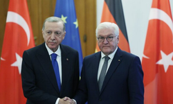 Almanya Cumhurbaşkanı ve Erdoğan görüşüyor