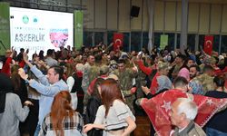 Bursa'da kınalı kuzular için asker eğlencesi düzenlendi