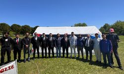 BBP'den Uludağ Üniversitesindeki Filistin'e destek çadırlarına ziyaret