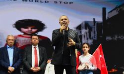Haluk Levent Bursa'da Gazze’deki soykırıma dikkat çekti
