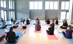 Nilüfer'de yoga buluşmaları sürüyor