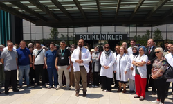 Şehir Hastanesi doktorlarından Filistin'e destek