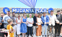 Mudanya Plajı, hizmete açıldı