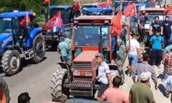 Çiftçiler yolları kapattı! Protesto düzenlediler