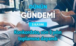 Günün Gündemi (5 Kasım 2024 Salı)