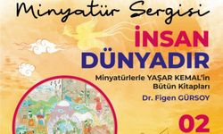 Bursa'da minyatür sanatıyla Yaşar Kemal sergisi