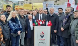 Bursalı Zafer Partililer'den tutuklamaya protesto