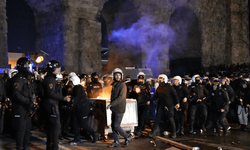 Saraçhane'de tansiyon yükseldi: Polis müdahale etti