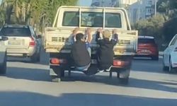 Bursa trafiğinde tehlikeli yolculuk!
