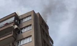Bursa’da 8 katlı binada yangın