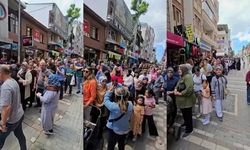 Çekilişi duyan oraya koştu!