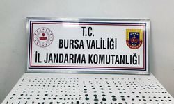 Bursa’da jandarmadan tarihi eser operasyonu