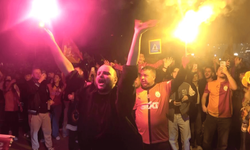 Galatasaray'ın şampiyonluğu coşkuyla kutlandı!
